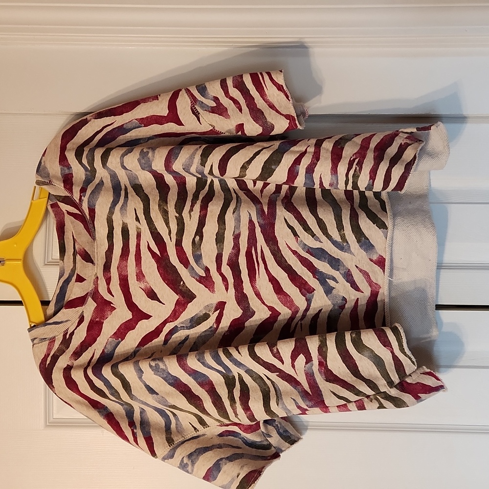 Cropped sweatshirt